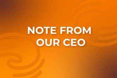 News from the CEO