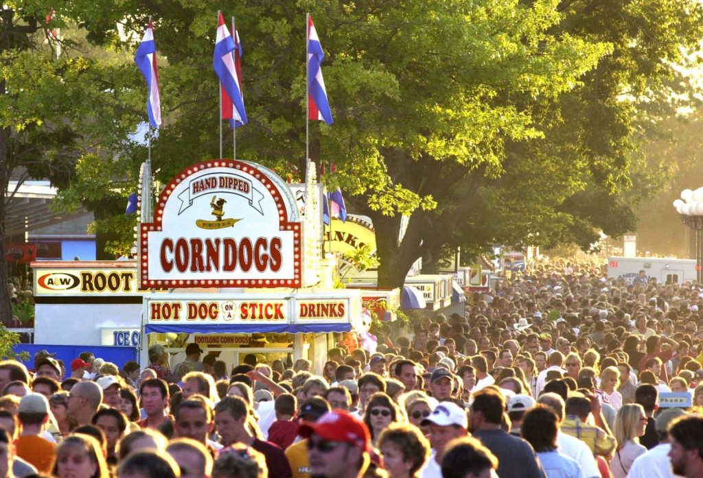 Iowa State Fair grand concourse