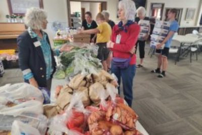 First Lutheran Church food pantry in Clarion