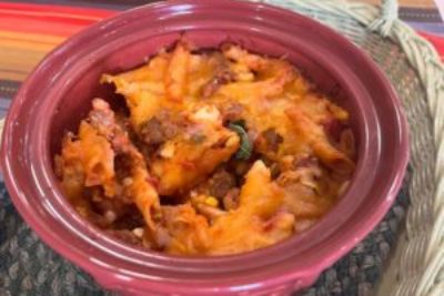 Mostaccioli casserole