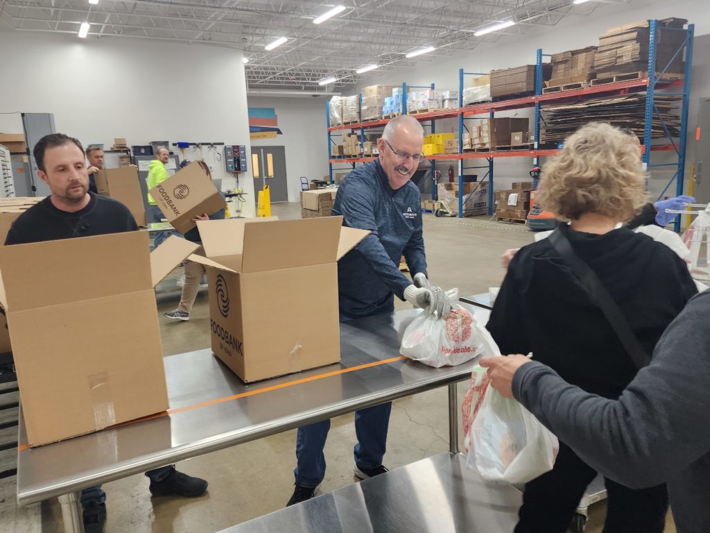 Food Bank volunteers