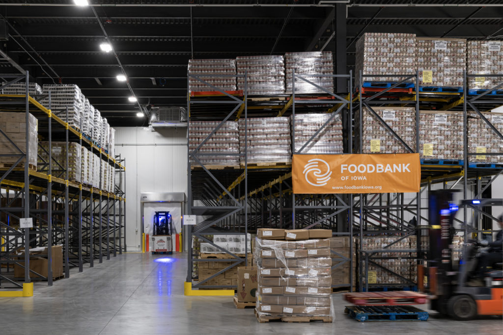 Food Bank of Iowa Des Moines distribution center