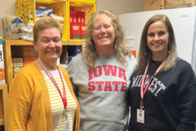 Newton school pantry team