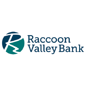Raccoon Valley Bank logo